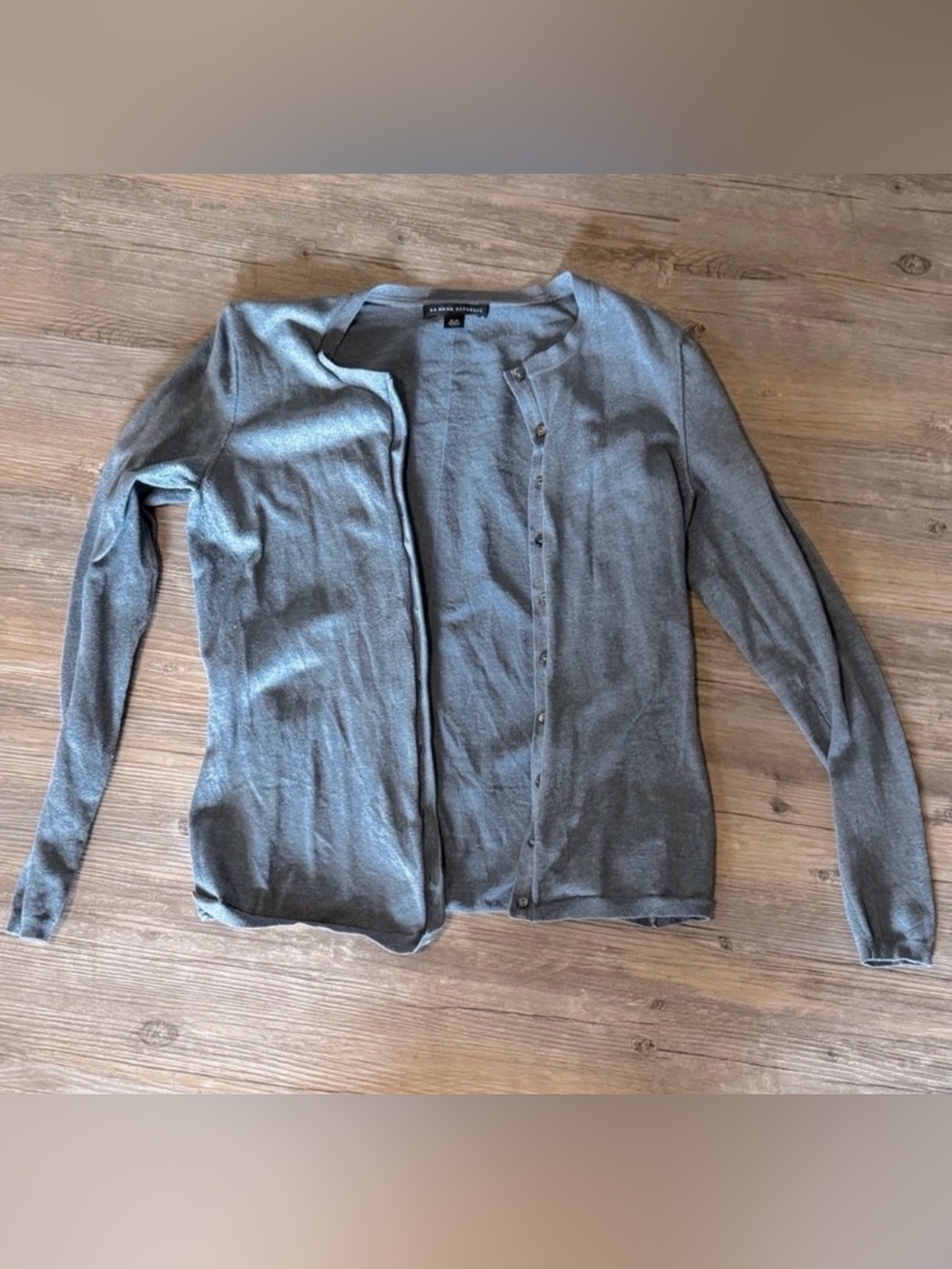 vintage Banana Republic crewneck button-front cardigan sweater size small